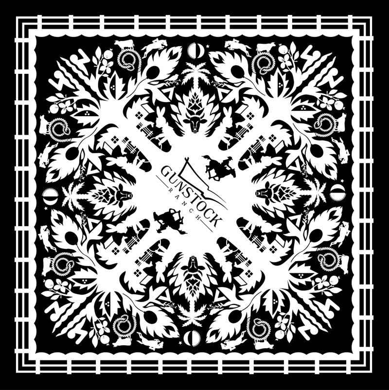 Gunstock Ranch Bandana Design